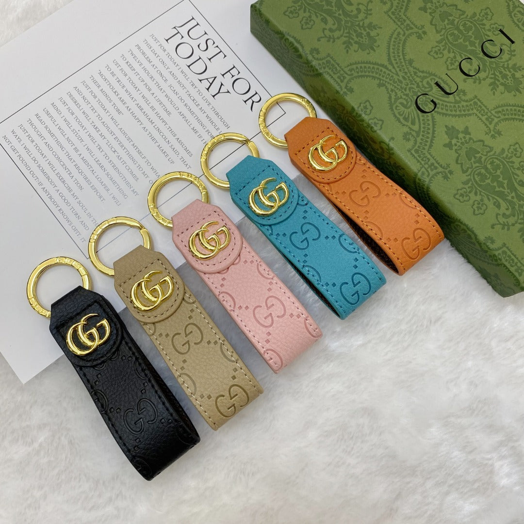 Gucci Leather Key Chain