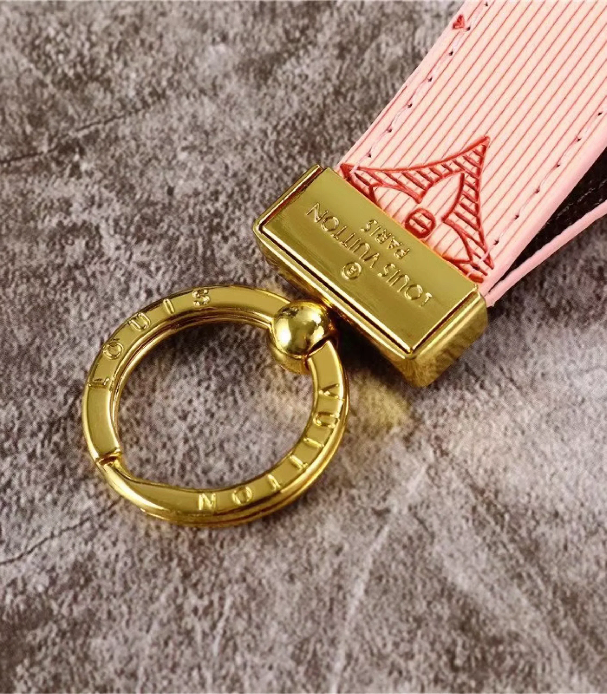 Luxury Louis Vuitton Captivating Leather & Acrylic Key Holders