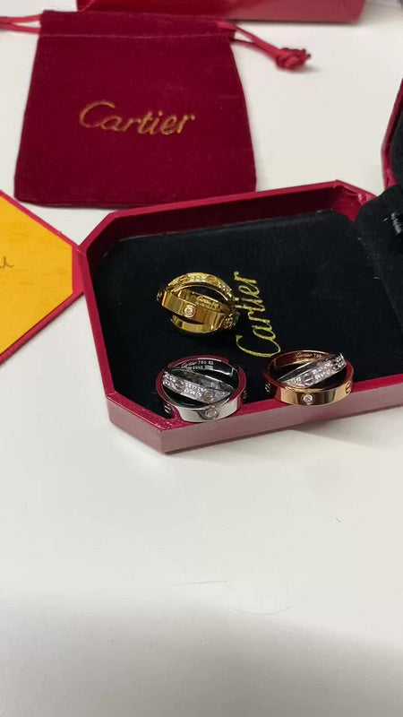 J133 Double-ring jewelry for both men and women