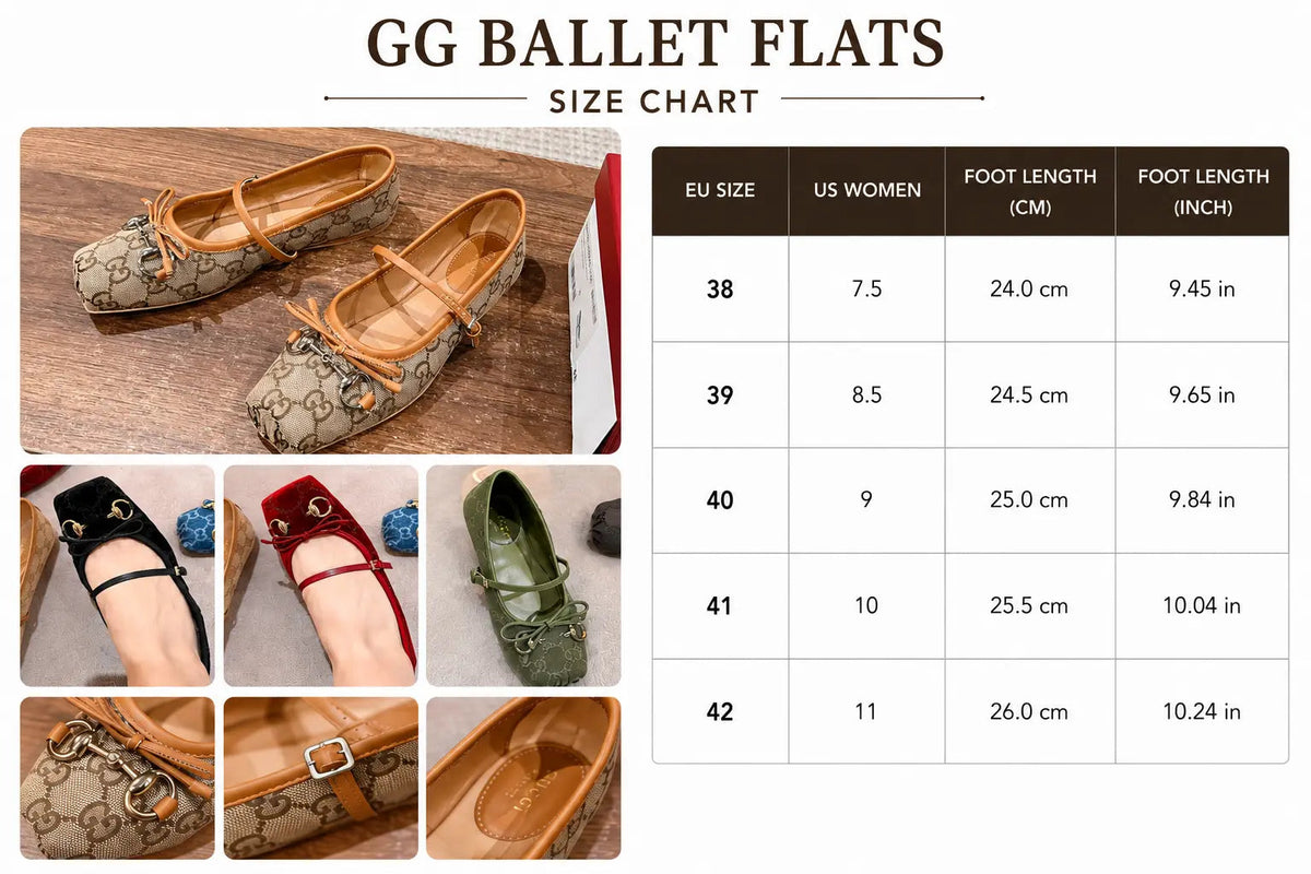 Monogram Ballet Flats *NEW*