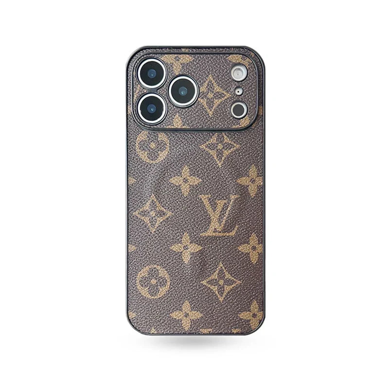Luxury Monogram MagSafe Case for iPhone 12-17 Series