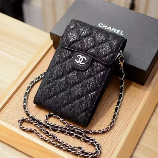 Elegant genuine leather crossbody bag