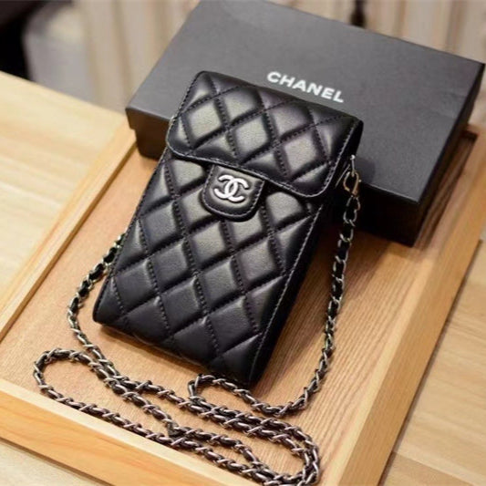 Elegant genuine leather crossbody bag