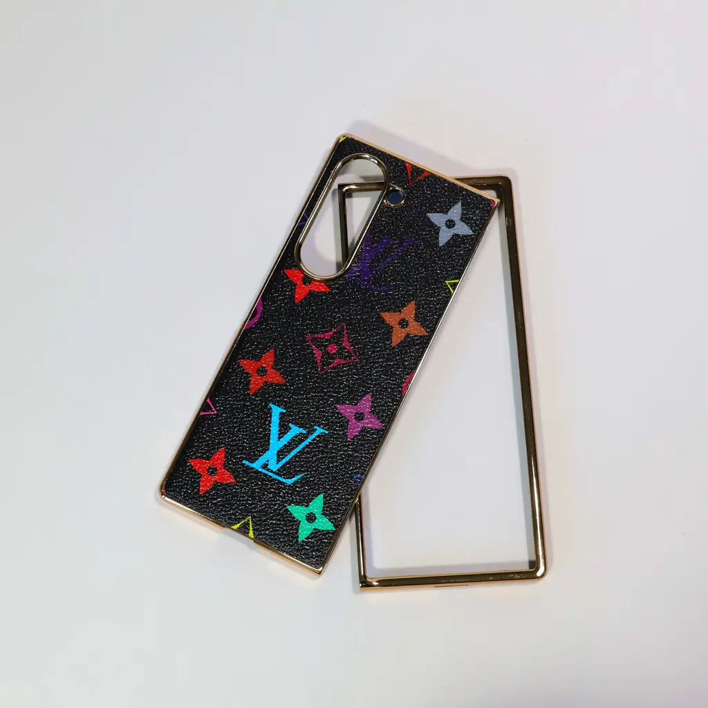 Monogram Slim Luxury Case for Samsung Z Fold 3-7
