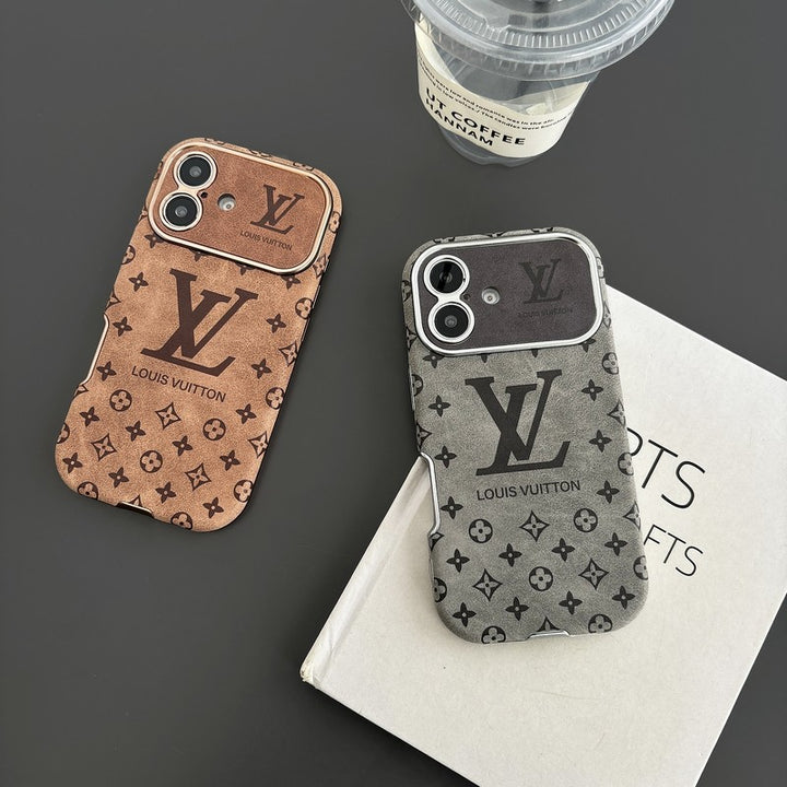 Premium LV Monogram Case for iPhone 13-18 Pro & Pro Max