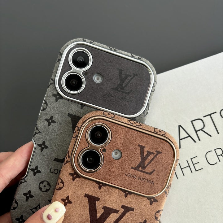 Premium LV Monogram Case for iPhone 13-18 Pro & Pro Max