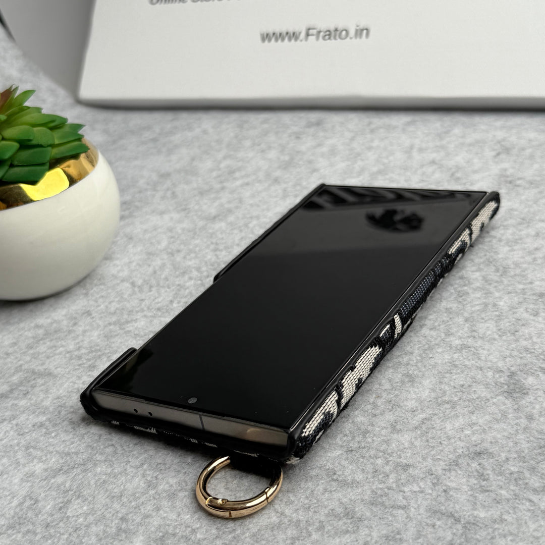 Luxury Brand Belt Pattern Case for Samsung Galaxy S22-S26 Series