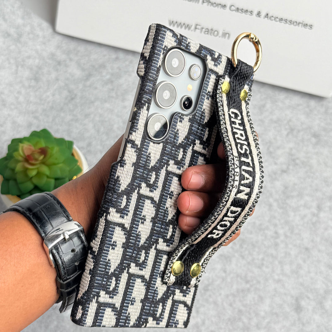 Luxury Brand Belt Pattern Case for Samsung Galaxy S22-S26 Series