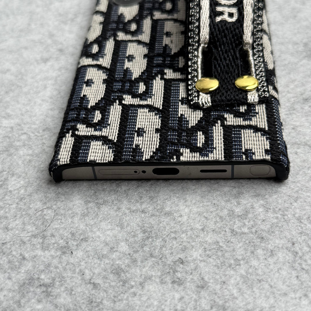Luxury Brand Belt Pattern Case for Samsung Galaxy S22-S26 Series