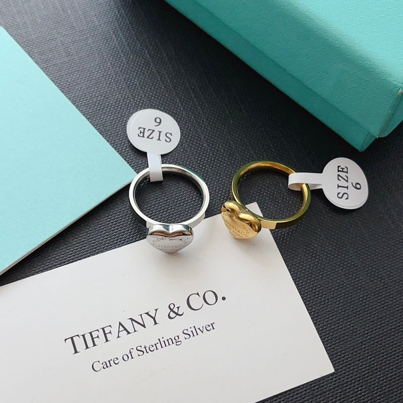 J125  Titanium steel ring jewelry for both men and women