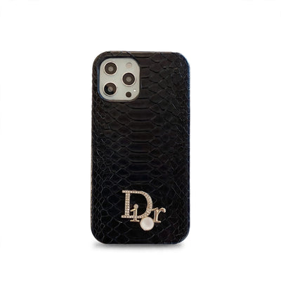 Stylish Snake Pattern Phone Case for iPhone 12-18 Pro & Pro Max